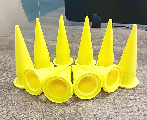 Miniatura 7 de Boquilla de calafateo para pistola de calafateo de salchichas, pistón epoxi duradero, pulverizador aplicador de boquilla de calafateo reutilizable