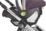 Baby Jogger Chicco & Peg Perego Car Seat Adapter for City Select, City Select 2, and City Select LUX Strollers, Black
