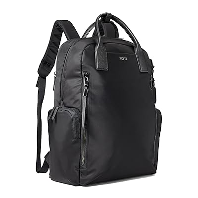 Tumi Voyageur Atlanta Backpack Backpack Bags Black/Gunmetal, Nylon/Polyester
