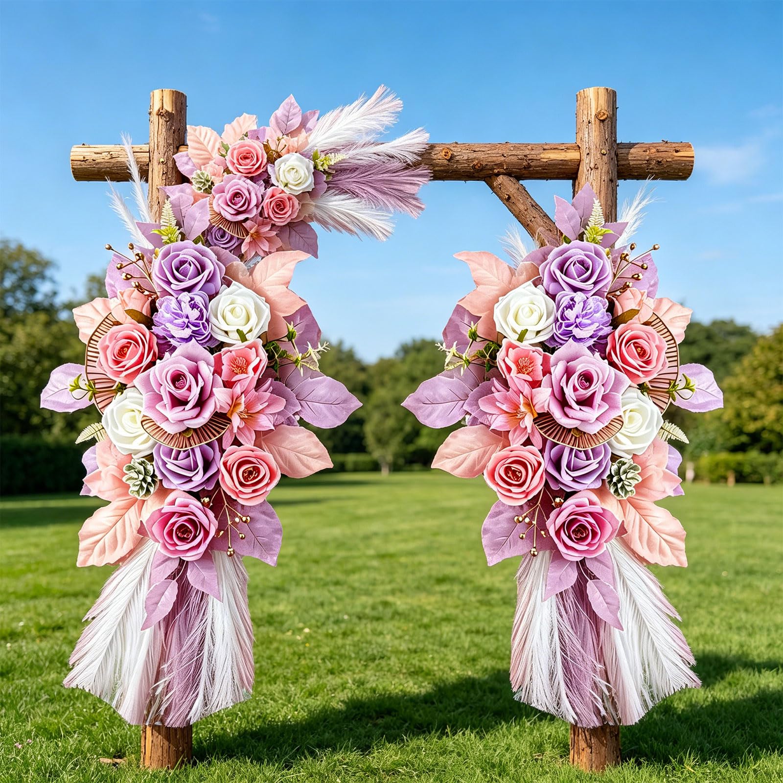Blumenbogen für Hochzeiten, Partys und kommerzielle Displays, Hochzeitshintergrund, Dekoration, schnelle Montage