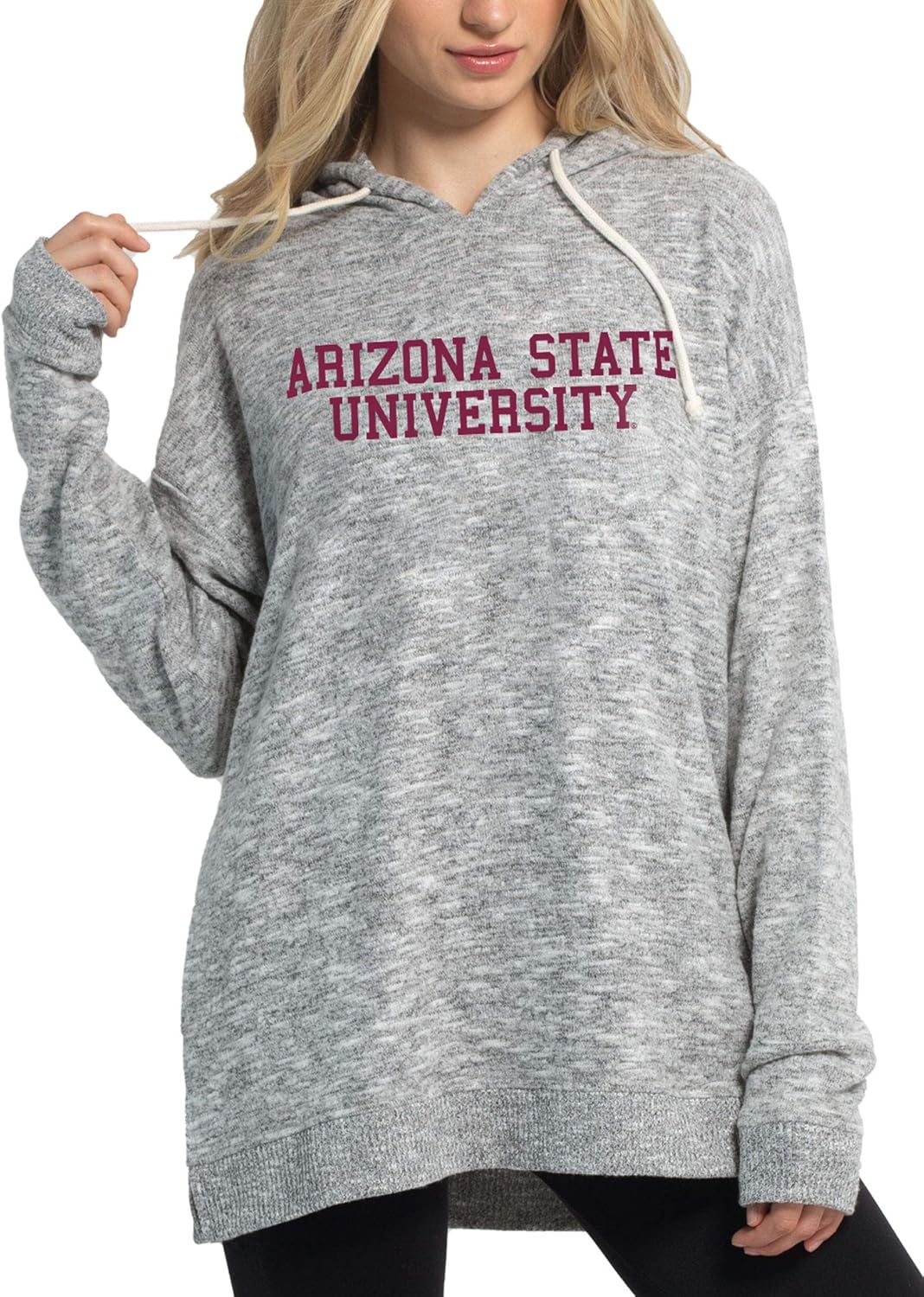 chicka-d Womens Cozy Fleece Tunic Hoodie