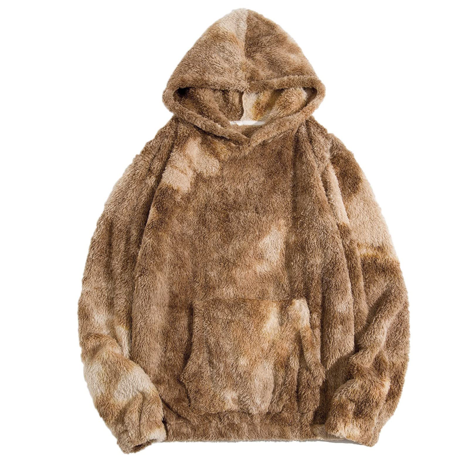 Pull mignon avec imprimé tie-dye unique et col cravate décontracté
