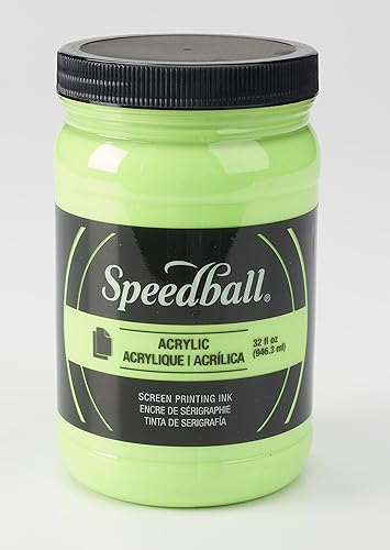 Miniatura 14 de Speedball 4640, tinta acrílica de impresión de pantalla, bote de 32 onzas, altura de 3.63 pulgadas, ancho de 3.63 pulgadas, longitud de 6.13 Blanco