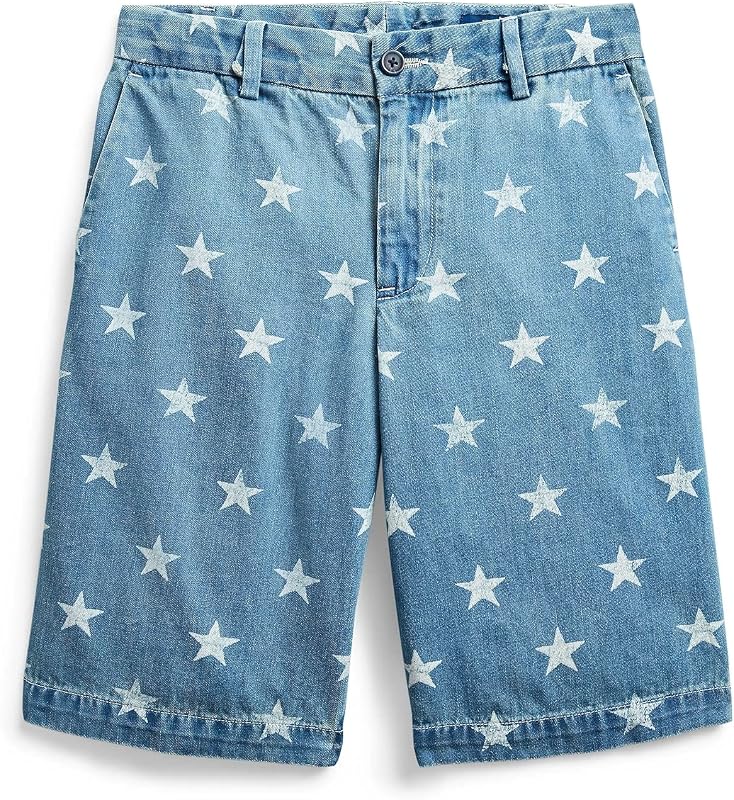 Boy's Flat Front Chino Shorts