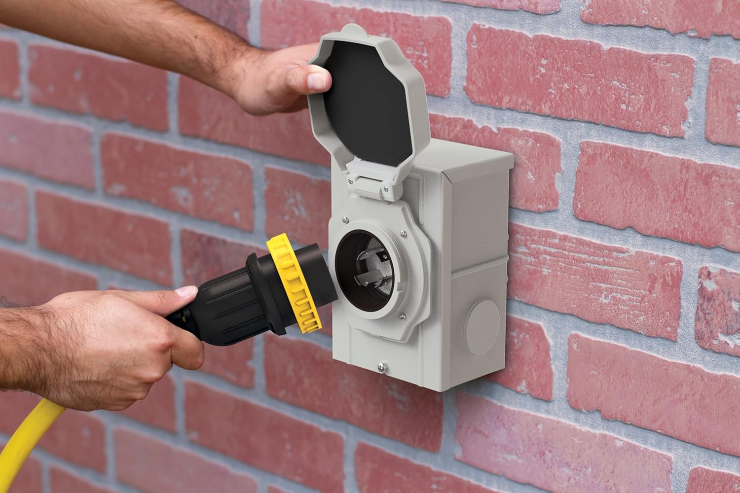 Champion Power Equipment 30A 125/250V Power Inlet Box