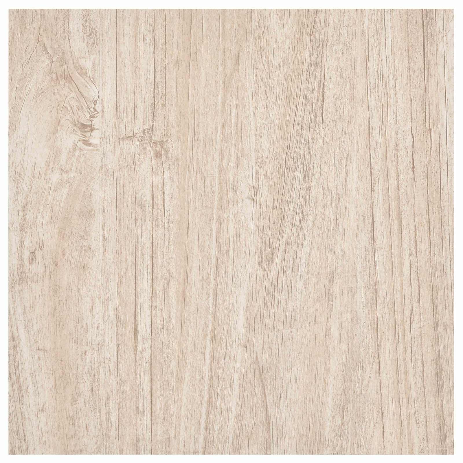 Samoprzylepne płyty podłogowe PCW białe i w kolorze drewna 5,11 m², 55 sztuk, 30,5 x 30,5 x 0,15 cm, do wykładzin podłogowych, płytek winylowych do renowacji wewnątrz