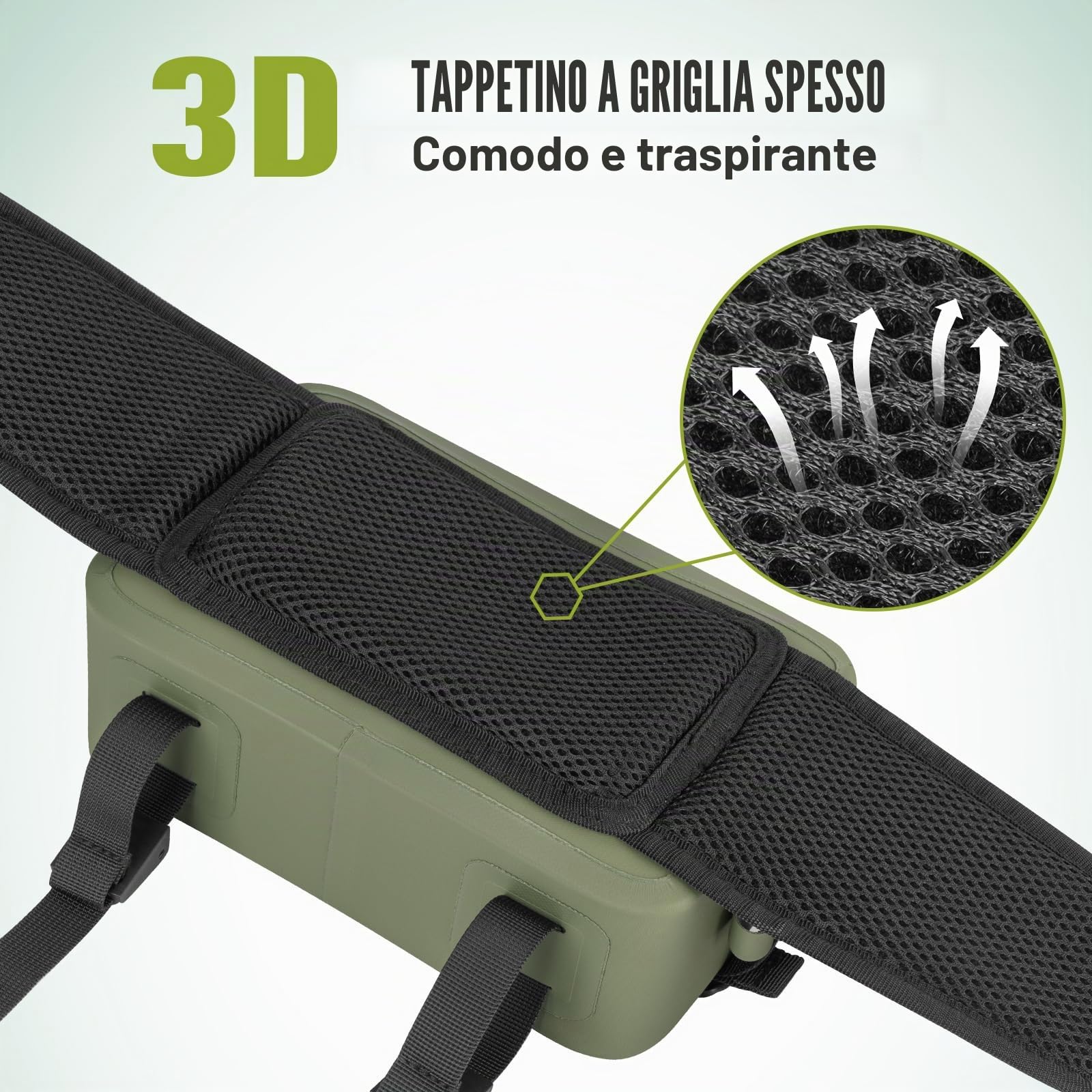 THKFISH Marsupio impermeabile per attrezzatura da pesca, con chiusura ermetica con cerniera, IPX8, impermeabile, con cinghia regolabile, per pesca a mosca, kayak