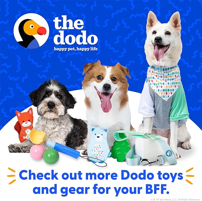 The Dodo Ardilla y Bellota Juguetes para Perros 2 Piezas miniatura 7
