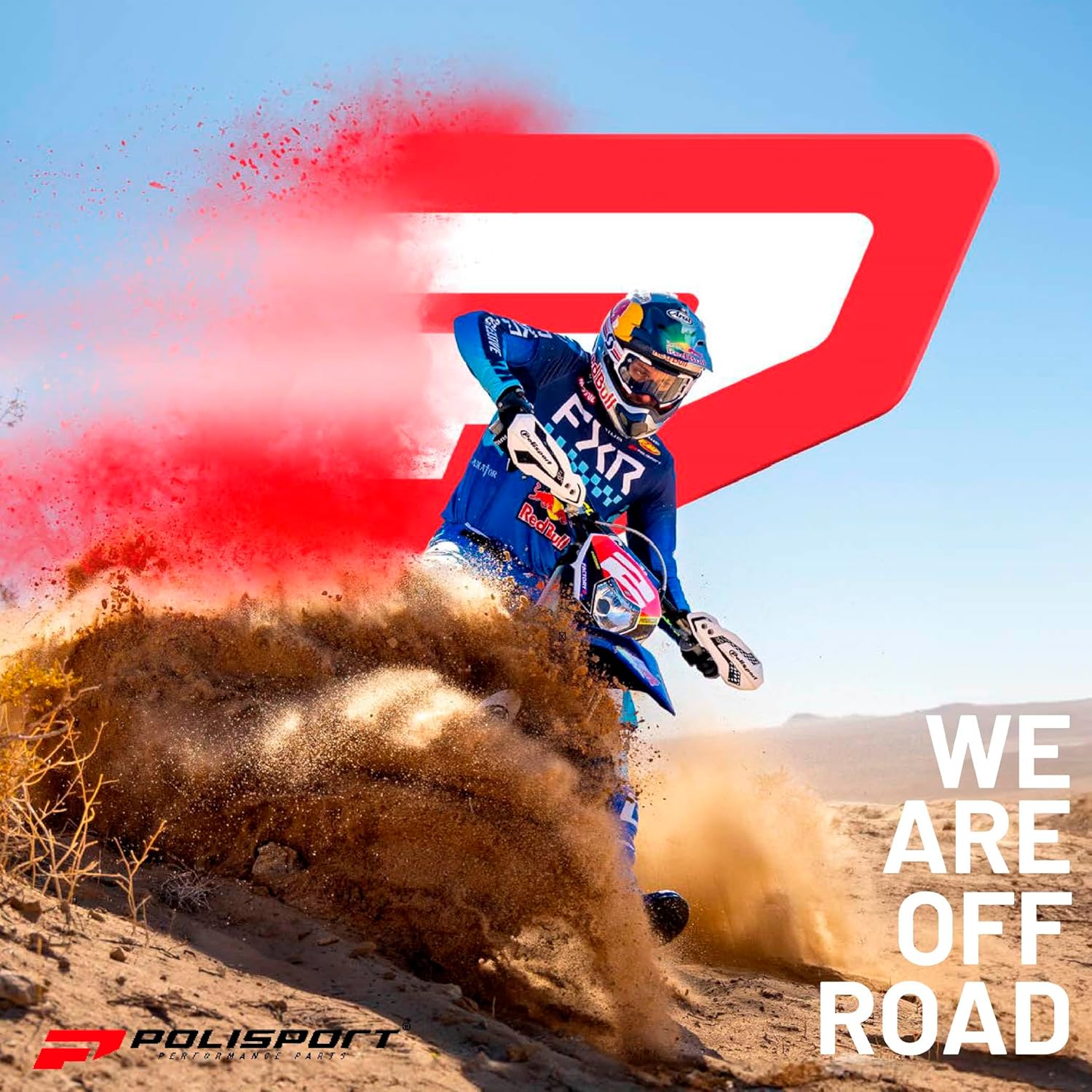 Polisport Motocross Motorcycles (MX) Fortress Skid Plate for KTM EXC/SX 250/300 (2019-2023) Dirt Bikes - OEM Quality, Flexible, Durable & Perfect Fit - Orange