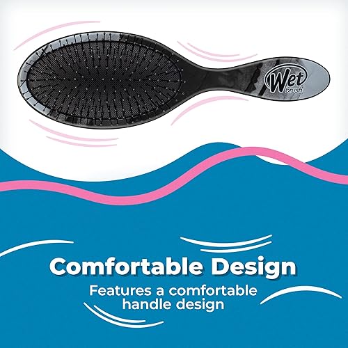 Miniatura 6 de Wet Brush Original Detangler - Cepillo para todo tipo de cabello, con cerdas IntelliFlex ultrasuaves y exclusivas que se deslizan con facilidad por