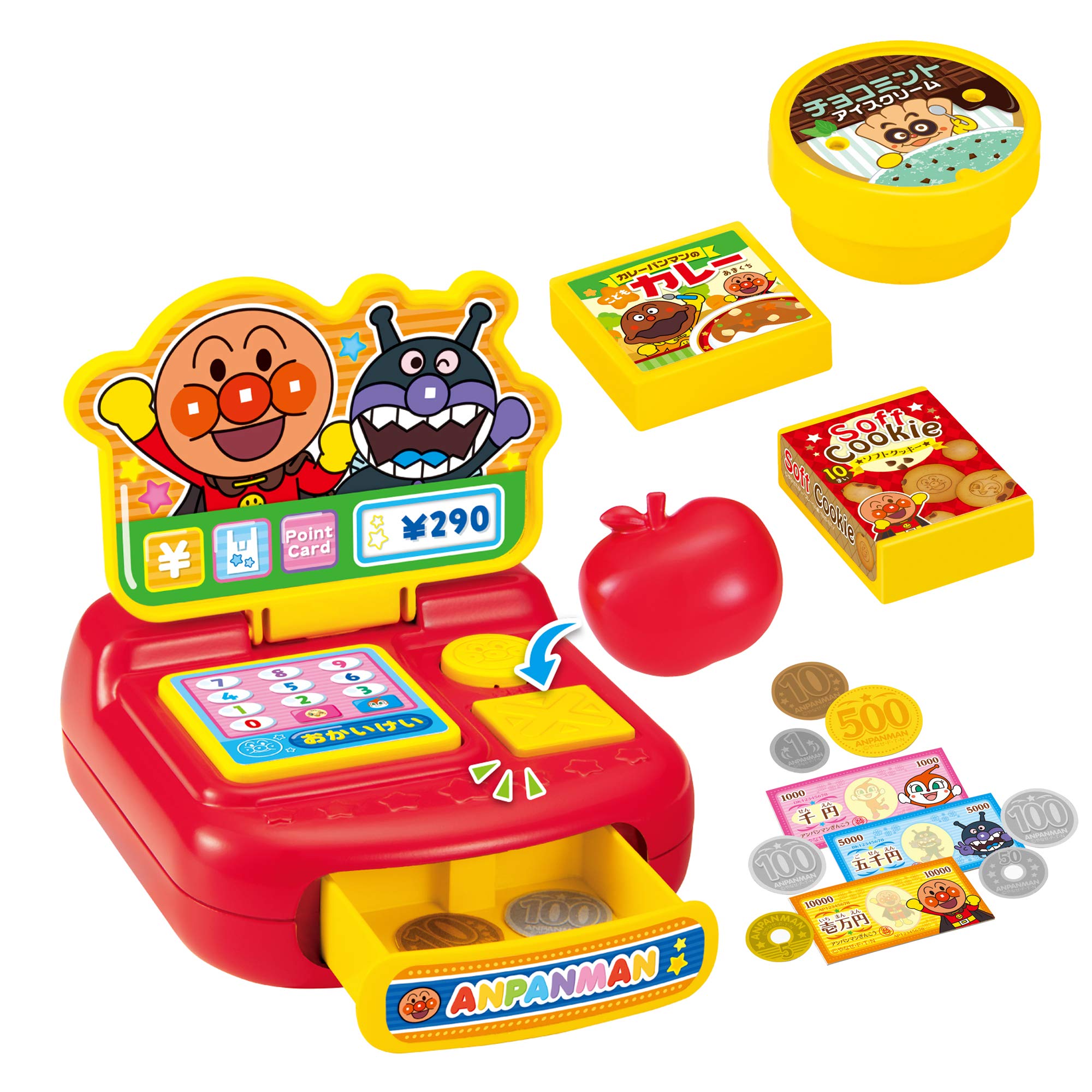 アンパンマン おさつスイスイ! セルフでピピッ♪ アンパンマン 