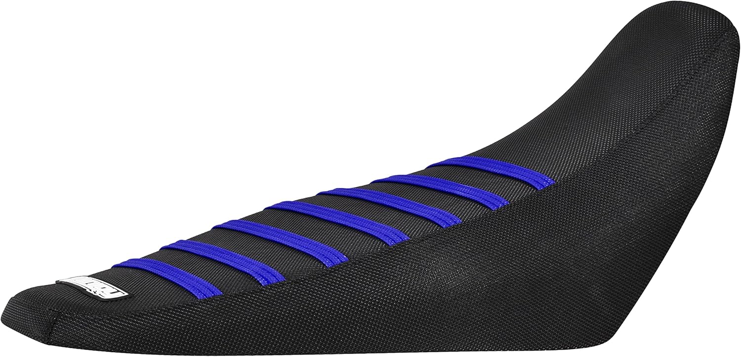 Enjoy Mfg Seat Cover - Compatible with Honda Navi Pocket Bike #363 (Black w/Red Ribs)