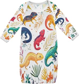 Baby Boy Girl Sleepsuit Cotton Sleeper Gown Nightgowns Clothes