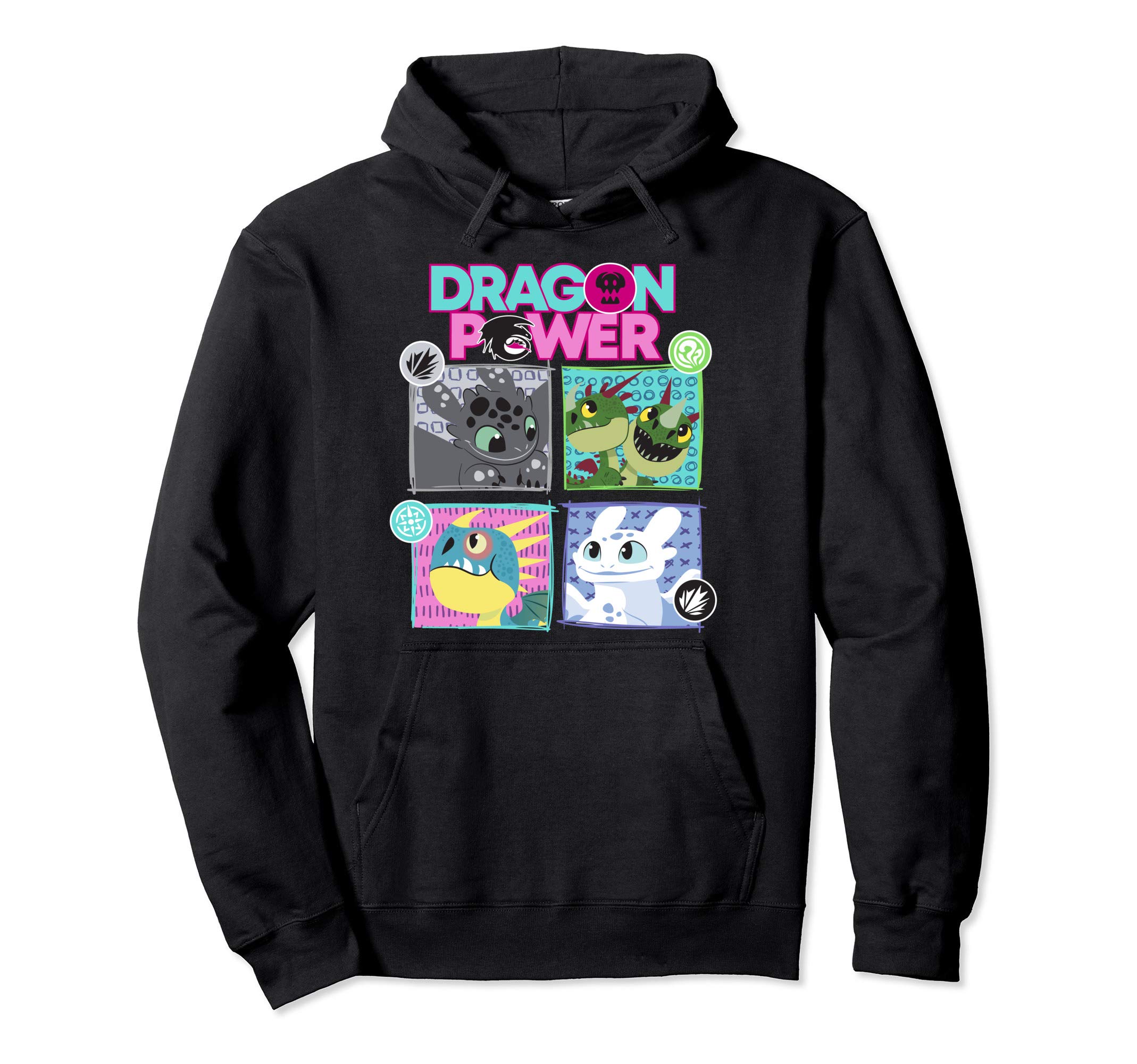 How To Train Your Dragon3 Hidden World Dragon Power Pullover Hoodie