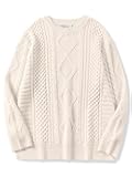 Sweaters for Women Oversized Cable Knit Long Sleeve Crewneck Casual Loose Pullover Tops 2025 Fall Winter Outfits