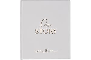 Anniversary Journal For Couples | 1 Year Anniversary Scrapbook & Photo Album...