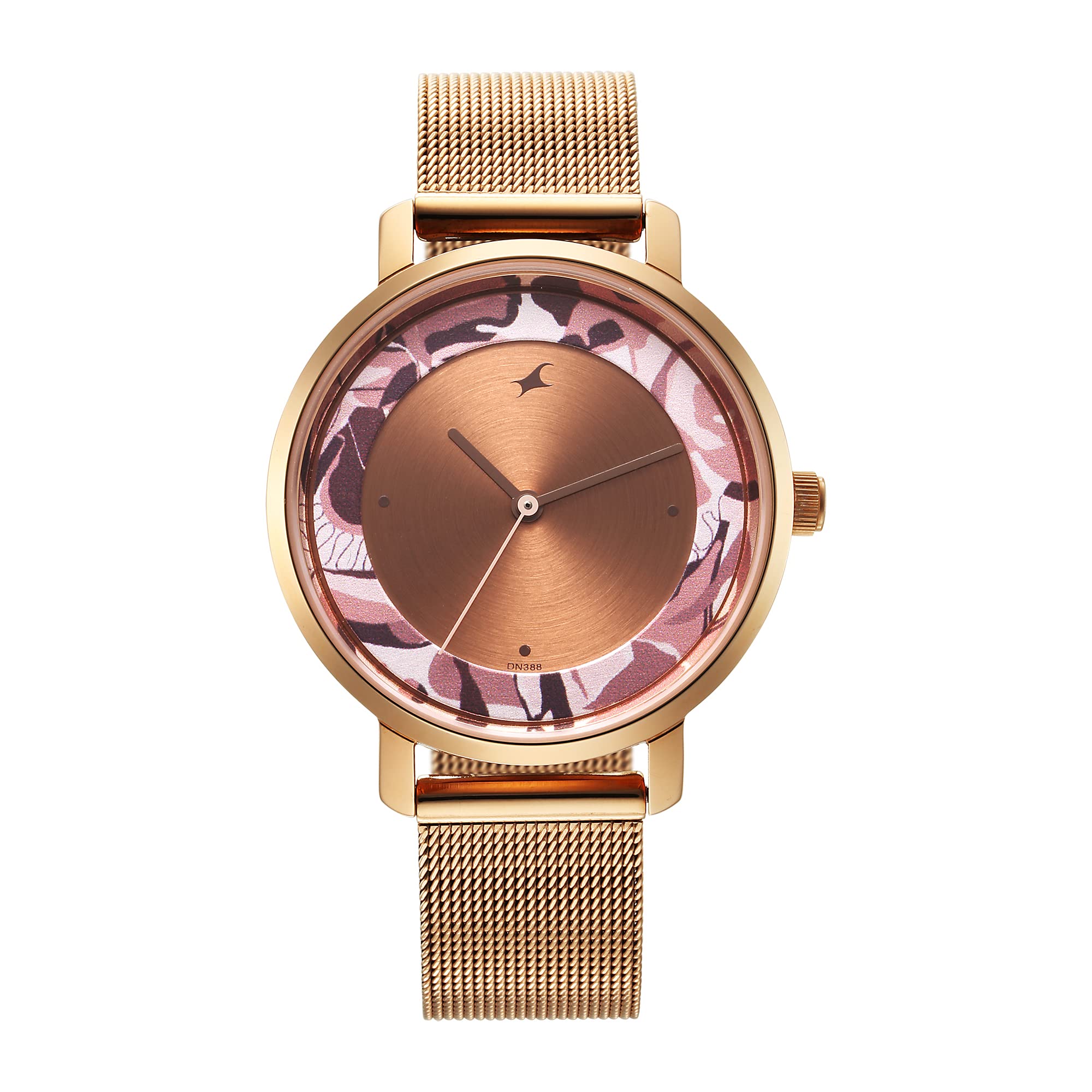 Fastrack Urban Camo Brown Dial Stainless Steel Analog Watch for Girls-NS6287WM01 (B0BZ4QN2Q1) Amazon Price History, Amazon Price Tracker