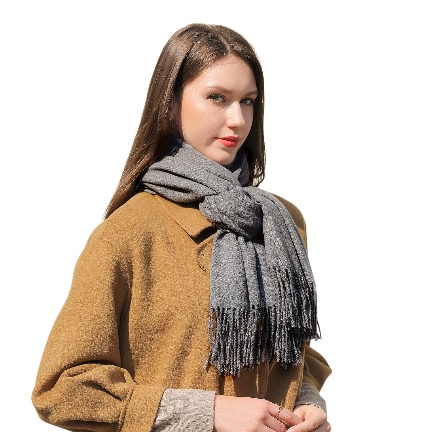 MASADA Damen Winterschal warmer und weicher Schal