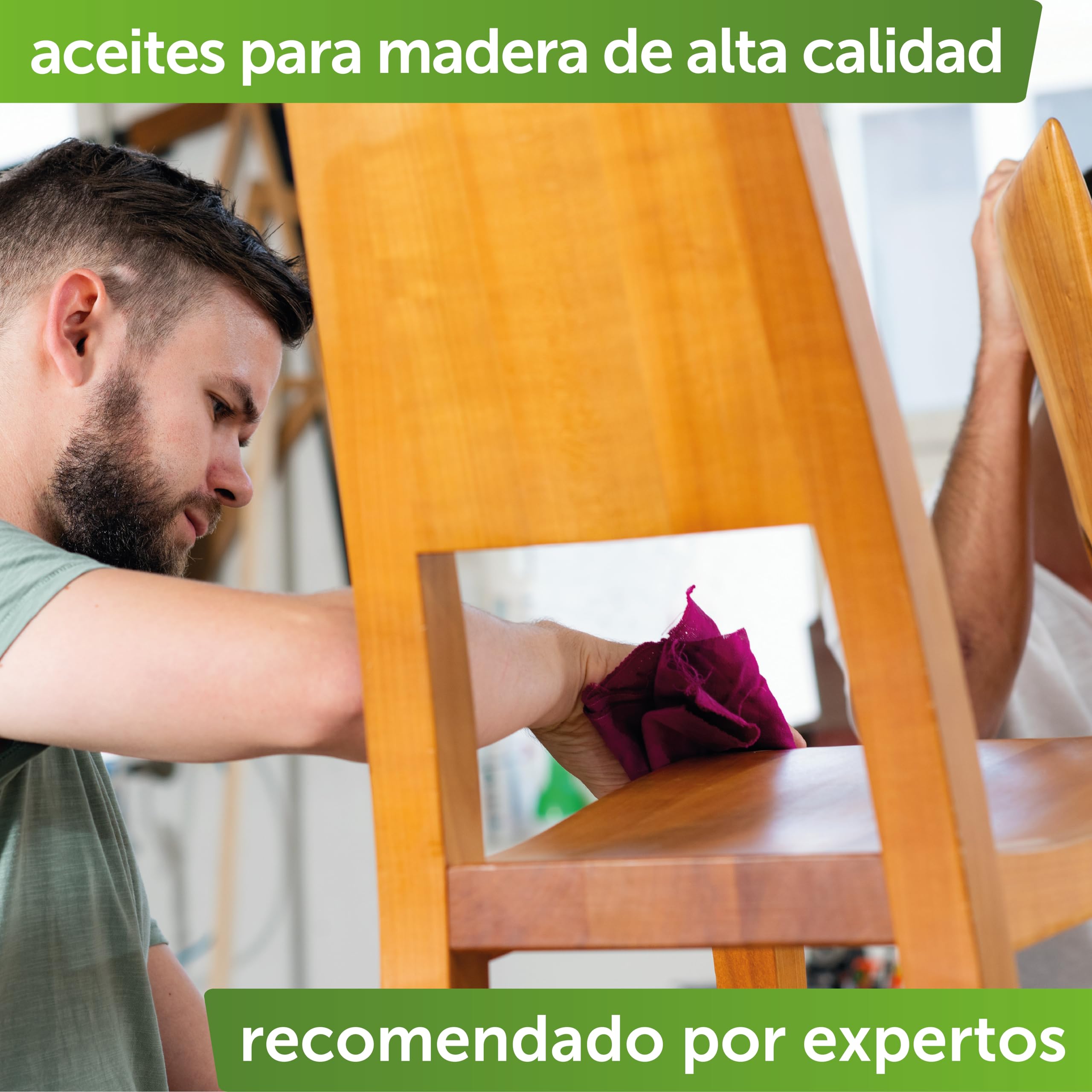 Nordicare Aceite de linaza [2,5L] para la protección de la madera I Barniz de aceite de linaza para el interior I Aceite cocido de linaza para muebles, aceite de madera, aceite de lino