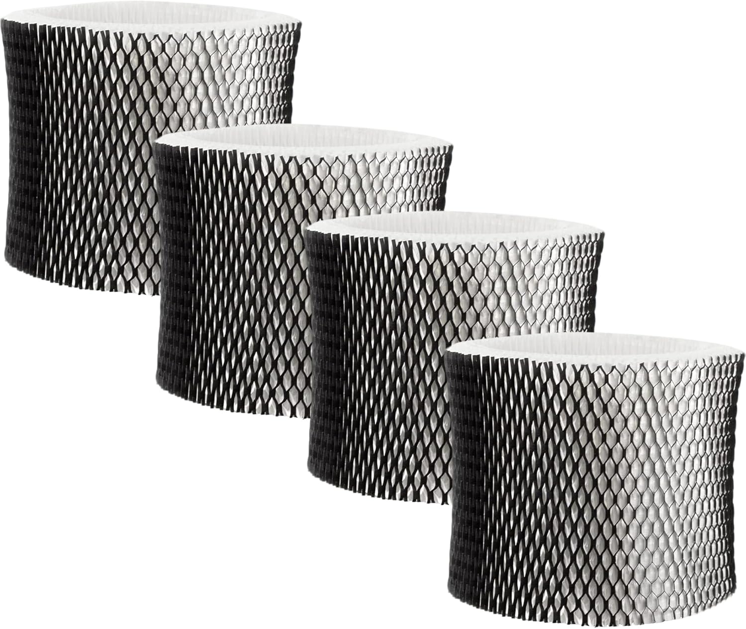 4 Pack HWF64 BWF64 Replacement Humidifier Wick Filter B | Compatible with Holmes HM1730 & HM1745 & HM1746 & SCM1746 Humidifiers | Activated Carbon Upgraded