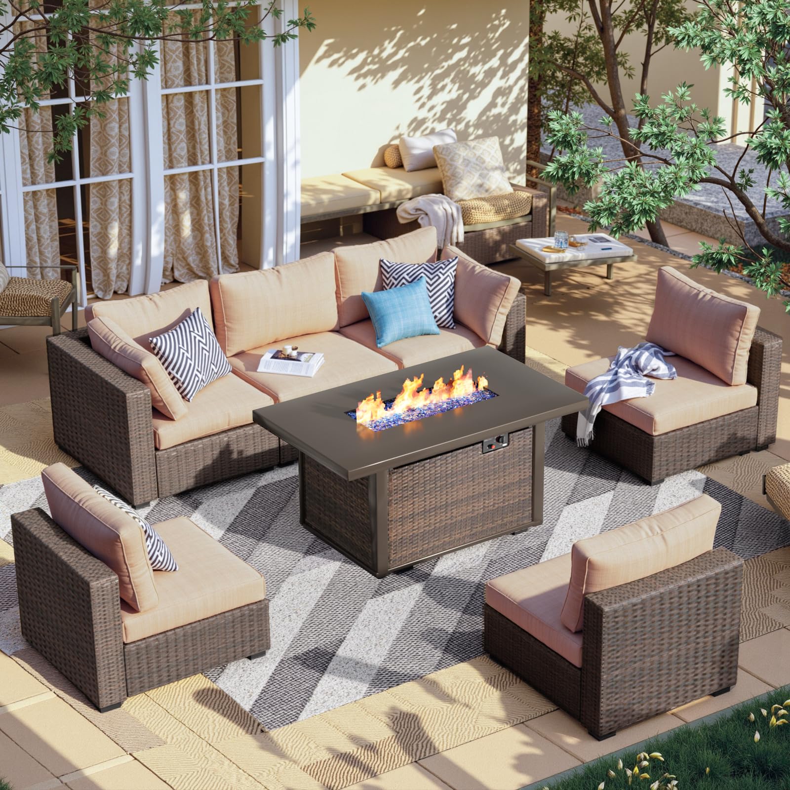 Rattan Outdoor Furniture Costco Archer Costco Outdoor Patio Dining