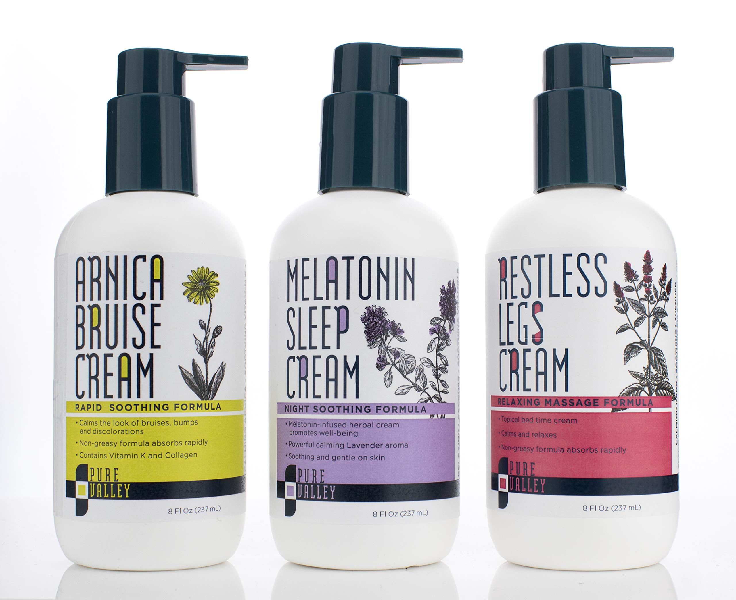 Pure Valley Arnica Bruise Cream with Vitamin K, Horse Chestnut and