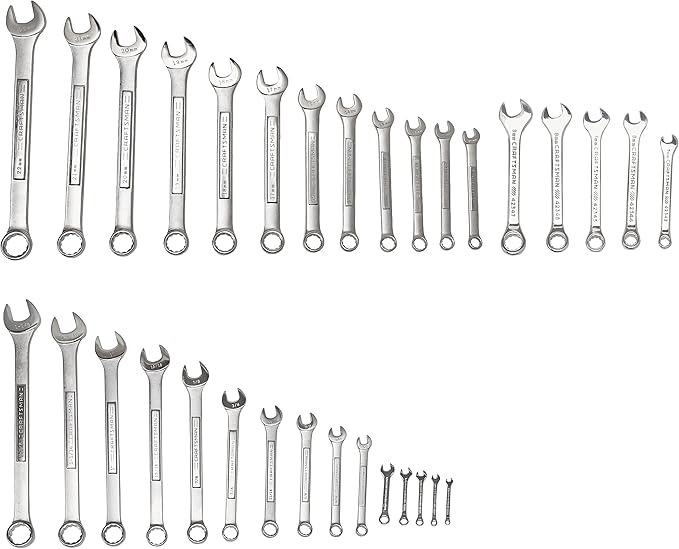 CRAFTSMAN Wrench Set, SAE / Metric, 32-Piece (CMMT12080)