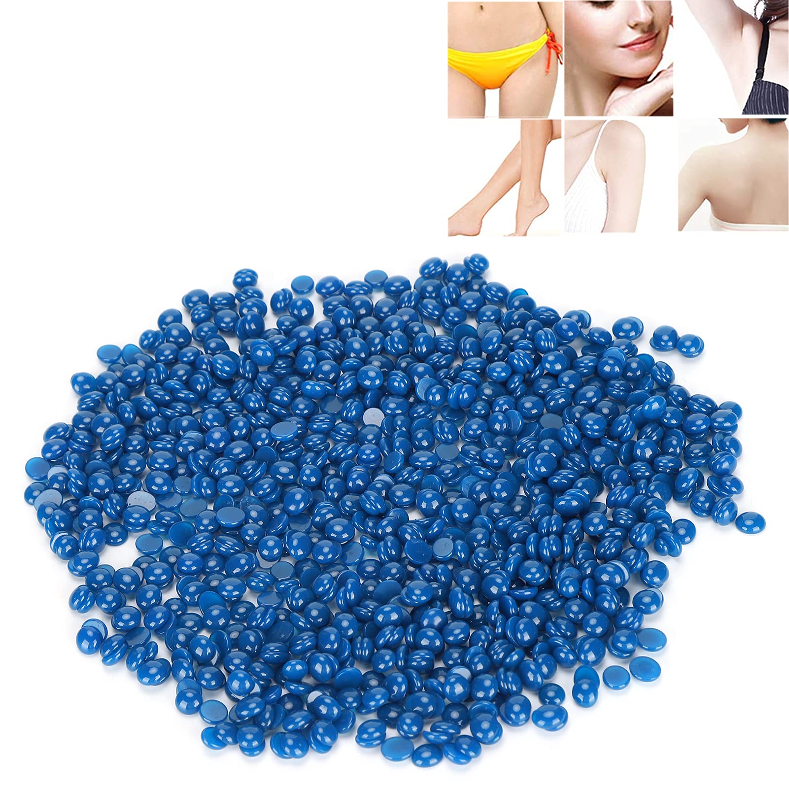 ActrovaX LGI-92-Face Eyebrow Back Chest Legs At Home Pearl Wax Beads-Purple-100gm