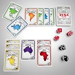 Risk Strike Cards and Dice Game for Adults, Teens, and Kids Ages 10+, Quick-Playing Strategy Card Game for 2-5 Players, 20 Min. Average, Family Games (English)