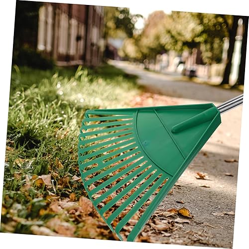 Miniatura 7 de Milisten Rastrillo de jardinería para jardinería, rastrillo para hojas, rastrillos de hojas para césped, rastrillos de plástico para césped,