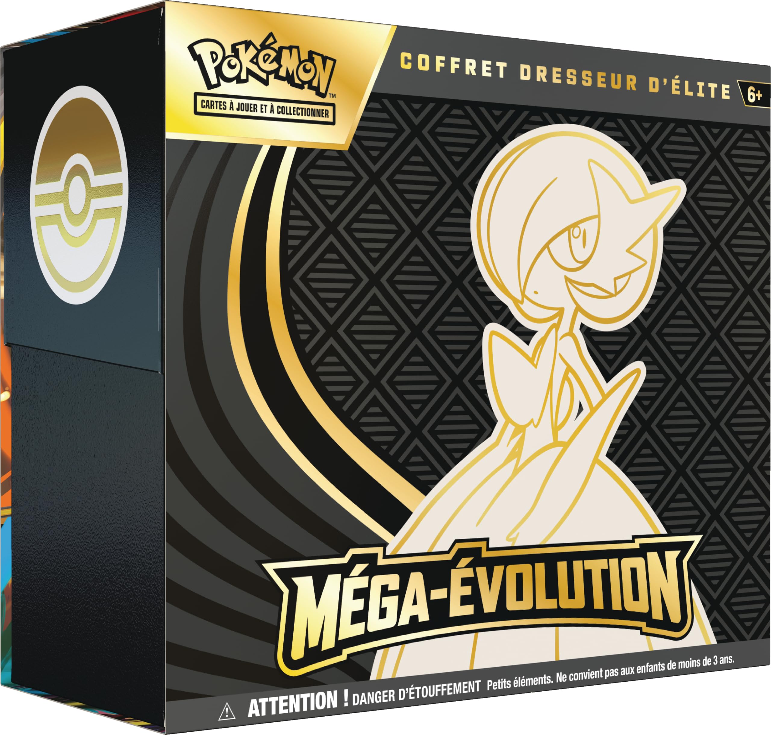 Pokémon : Coffret Dresseur d’élite Méga-Évolution – Gardevoir du JCC Pokémon (1 Carte Promo entièrement illustrée  9 boosters et des Accessoires de Jeu Premium)