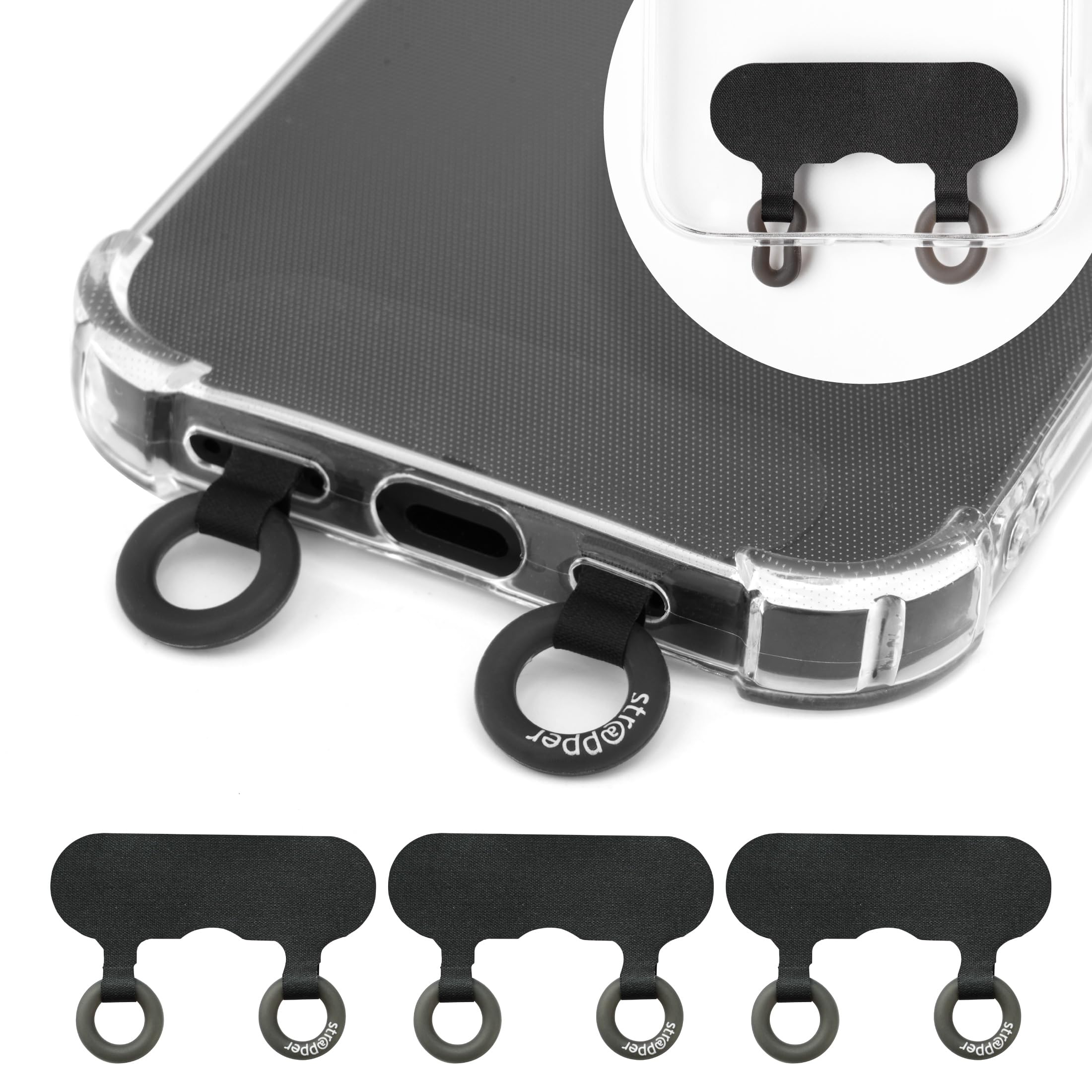 strapper ストラッパー プニット スマホストラップ 2口タイプ