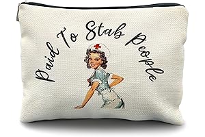 Funny Nurse Makeup Cosmetic Bag: The Perfect Nurse Appreciation Gift