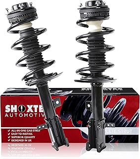Shoxtec Front Pair Complete Strut Assembly Replacement for 2009-2019 Dodge Journey Coil Spring Assembly Shock Absorber Repl. 172510 172509