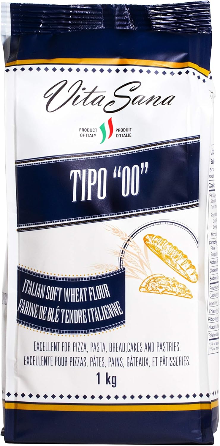 Vita Sana Italian Soft Wheat Flour Tipo "00", 1 Kilogram Amazon.ca