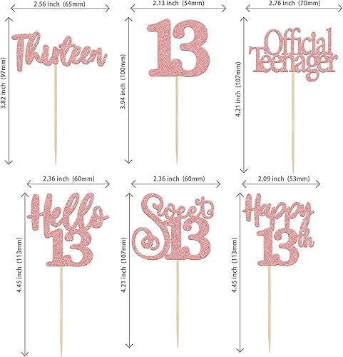 Miniatura 9 de 36 adornos negros para cupcakes de cumpleaños 15 Hello 15, decoración para cupcakes Sweet 15 Quince Happy 15th Cupcake Pick para cumpleaños de 15