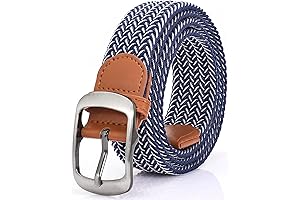 XZQTIVE Braided Elastic Belt for Men and Women