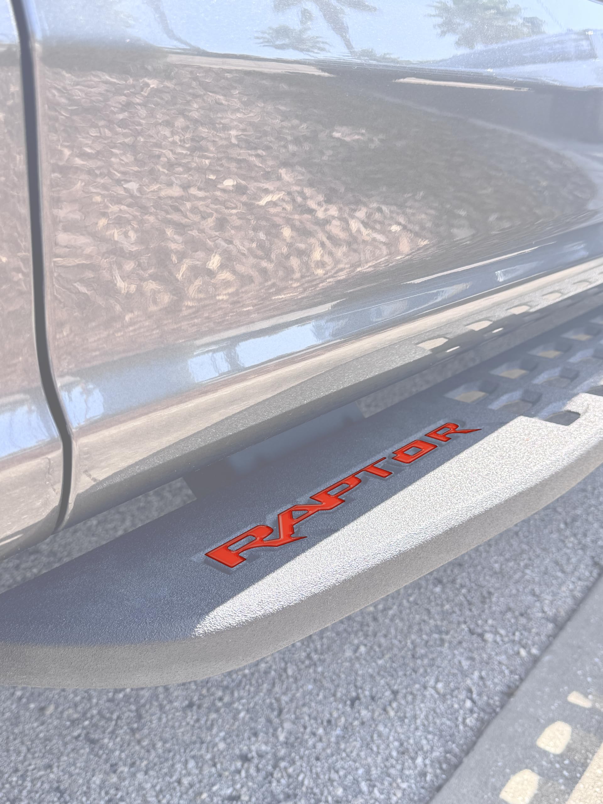 Running Board Emblem Overlays - Compatible with 2017-2025 Ford F-150 Raptor