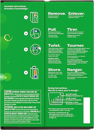 Vista 36 de Gain + Aroma Boost - Detergente líquido para ropa, aroma original, 78 cargas, 113 onzas líquidas, compatible con lavadoras de alta eficiencia