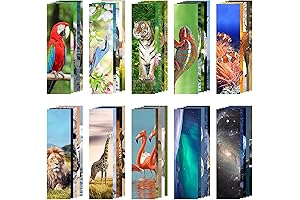 Animal Bulk Bookmarks for Kids