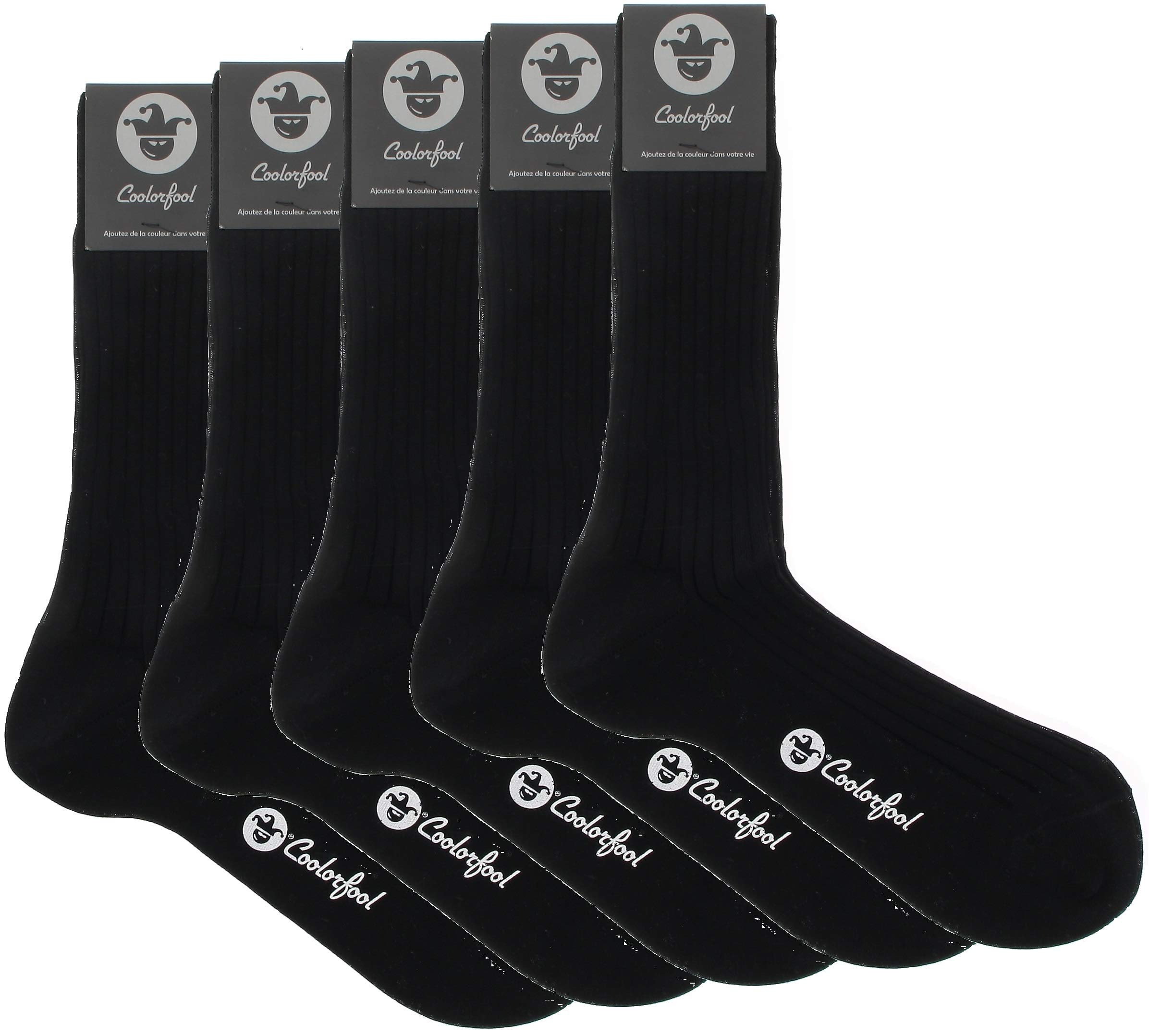 Pack et MEGA Pack de 5, 10, 15 et 100 Chaussettes 100% coton fil d'écosse haut de gamme - fines et douces | homme femme | Fabriquées en Italie Marque Française