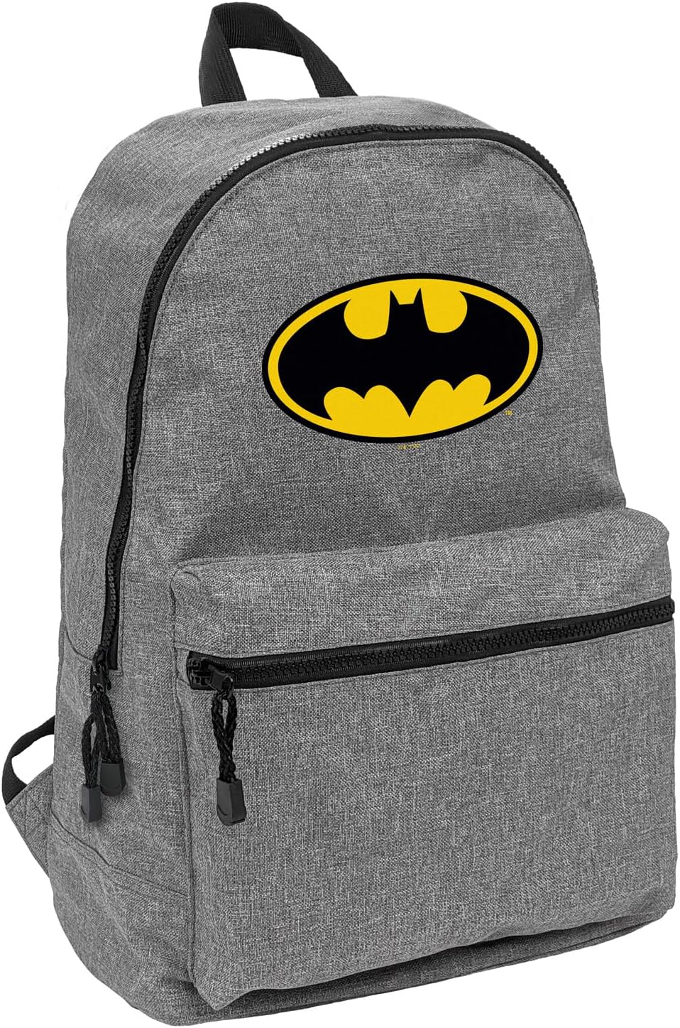 Batman Classic Bat Shield Logo Lightweight Backpack for Work School Daily Use Packable for Travel