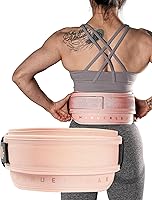 MANUEKLEAR Double-Layer Weightlifting Belt with Quick-Release Carabiner - Back Support for Squats, Deadlifts, Powerlifting Men & Women