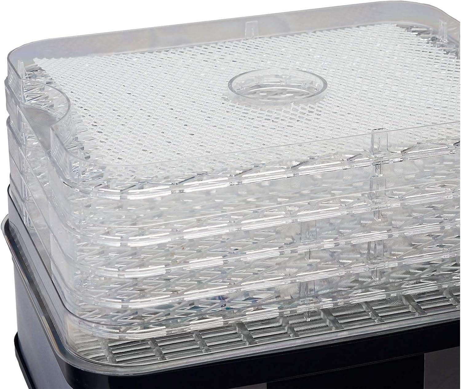 Generic Digital Dehydrator 5-Tray, 1 Count (Pack of 1), Silver