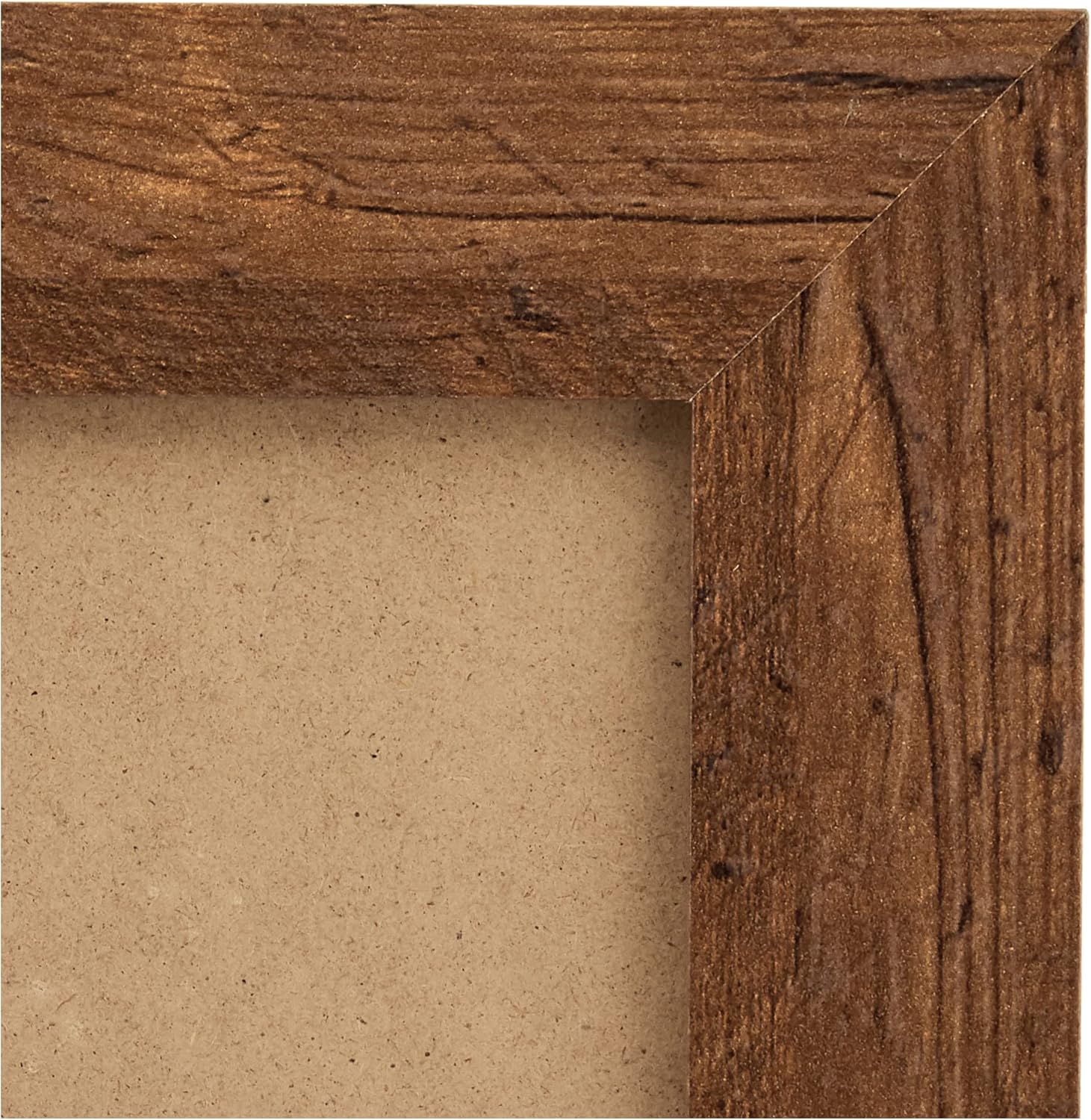 Maruwa Boeki 400893601 Arrangement Wide Photo Frame, Brown, 7.5 x 2.2 x 8.7 inches (19 x 5.5 x 22 cm)