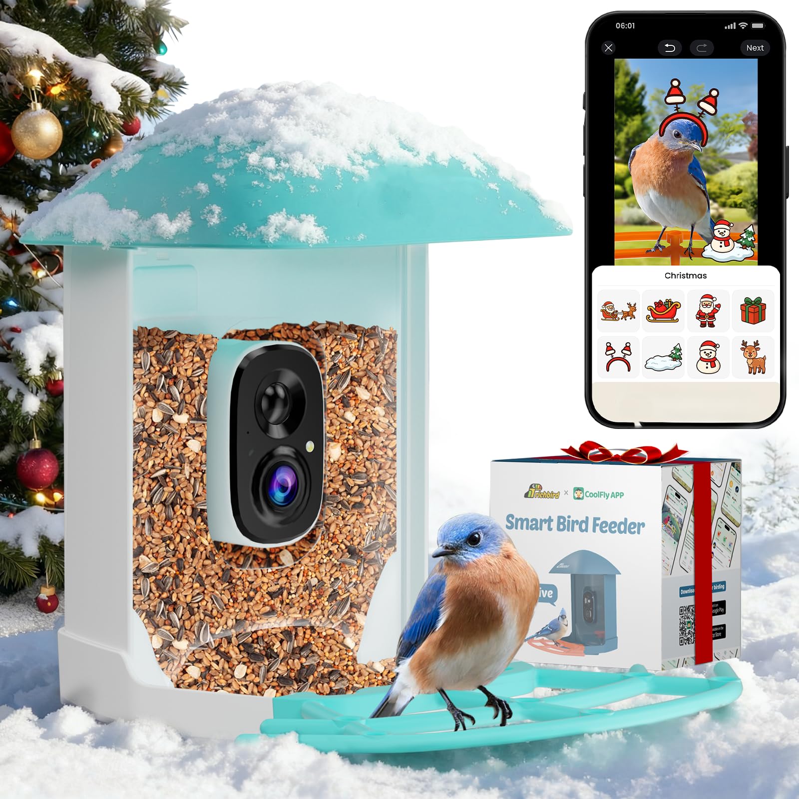 RichBird Revive 2K Feeder (Blue)