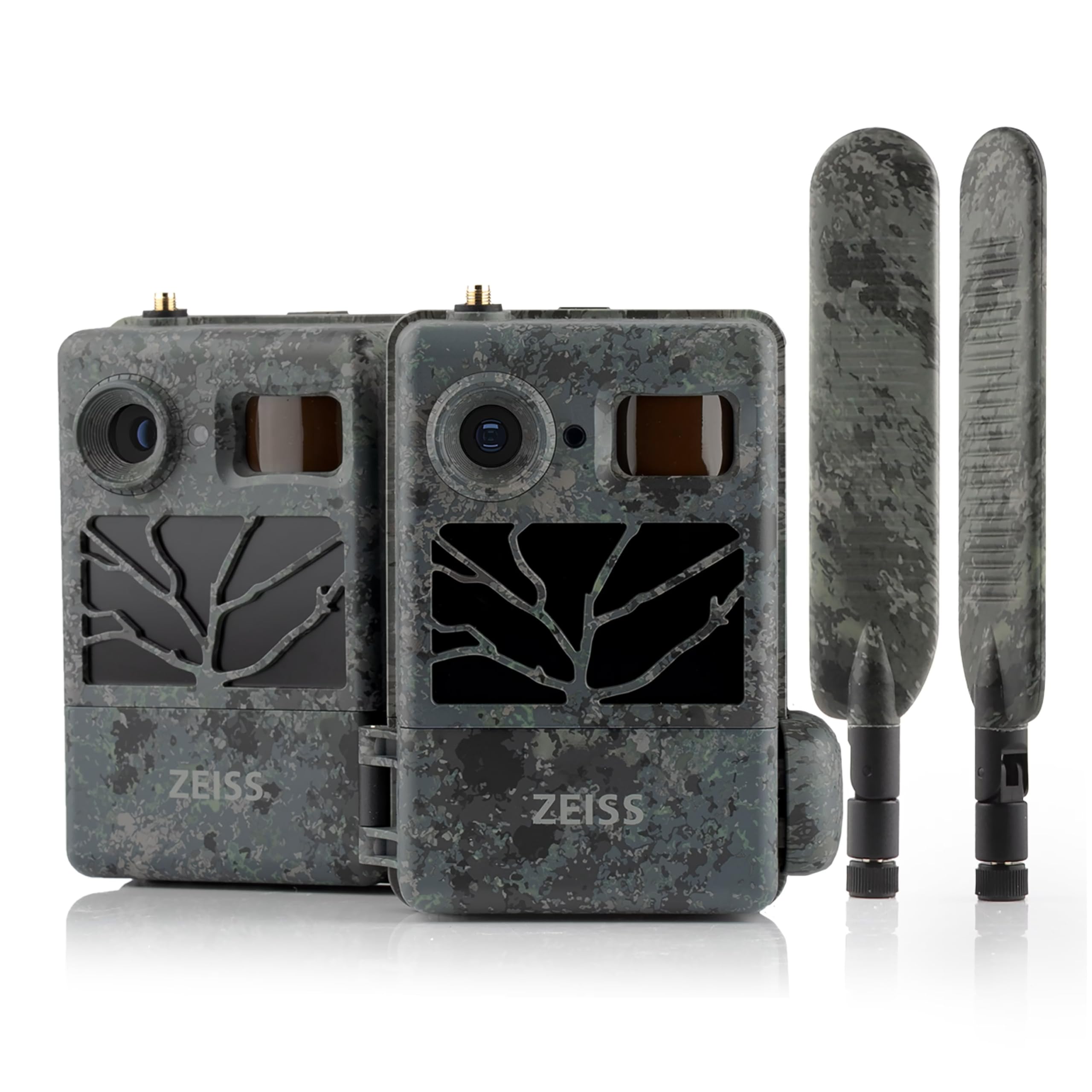 2 x ZEISS Secacam 3 Wildlife Camera – 4G, HD, remote, waterproof, wireless trail camera for outdoor use - Hunting or Nature observation, including Garden Monitoring, Animal & Bird Capture night vision