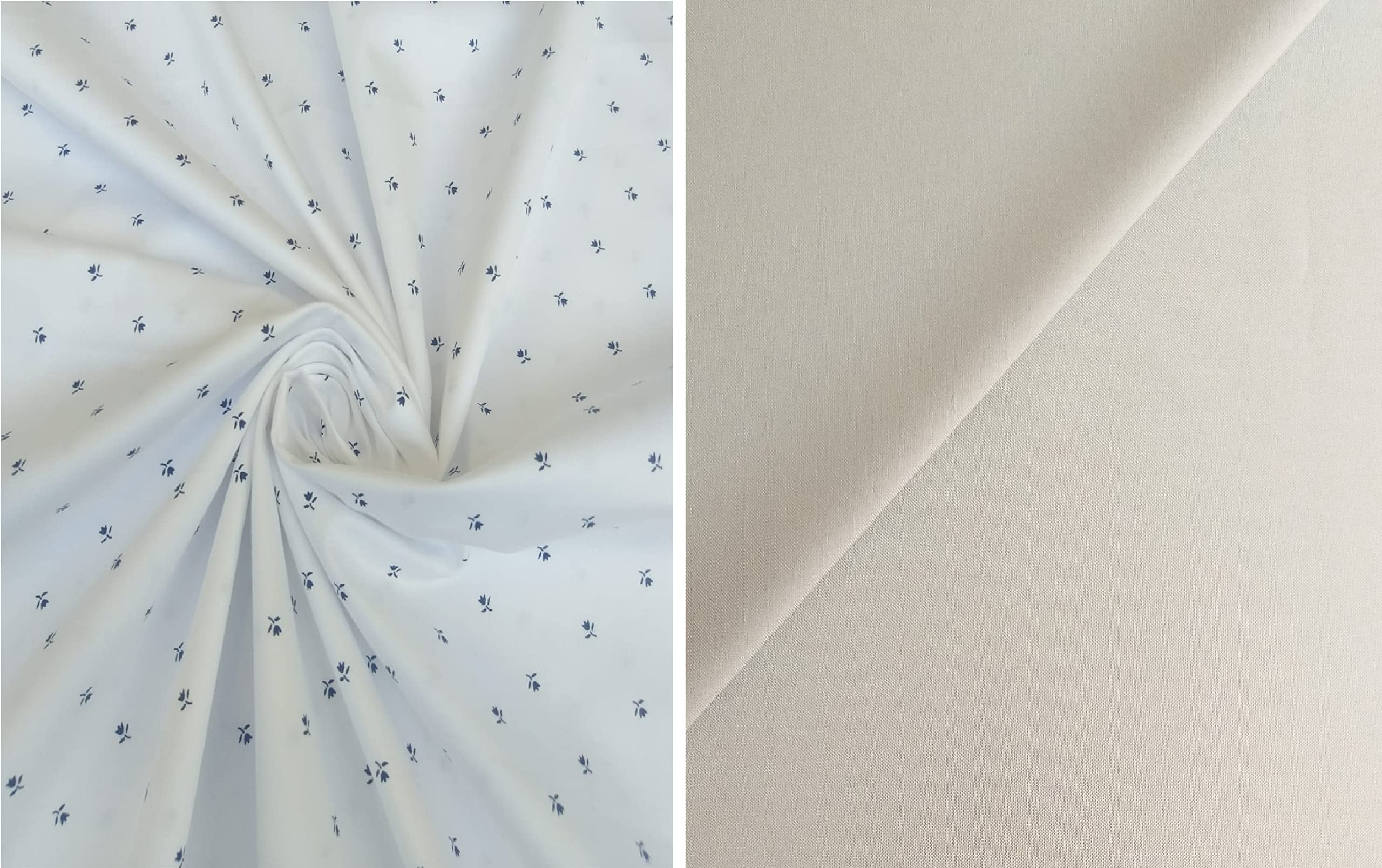 Pri & Su CottLinns Combo of Giza Cotton Printed Shirt 110002 & Trouser Fabric 90010-picture-41