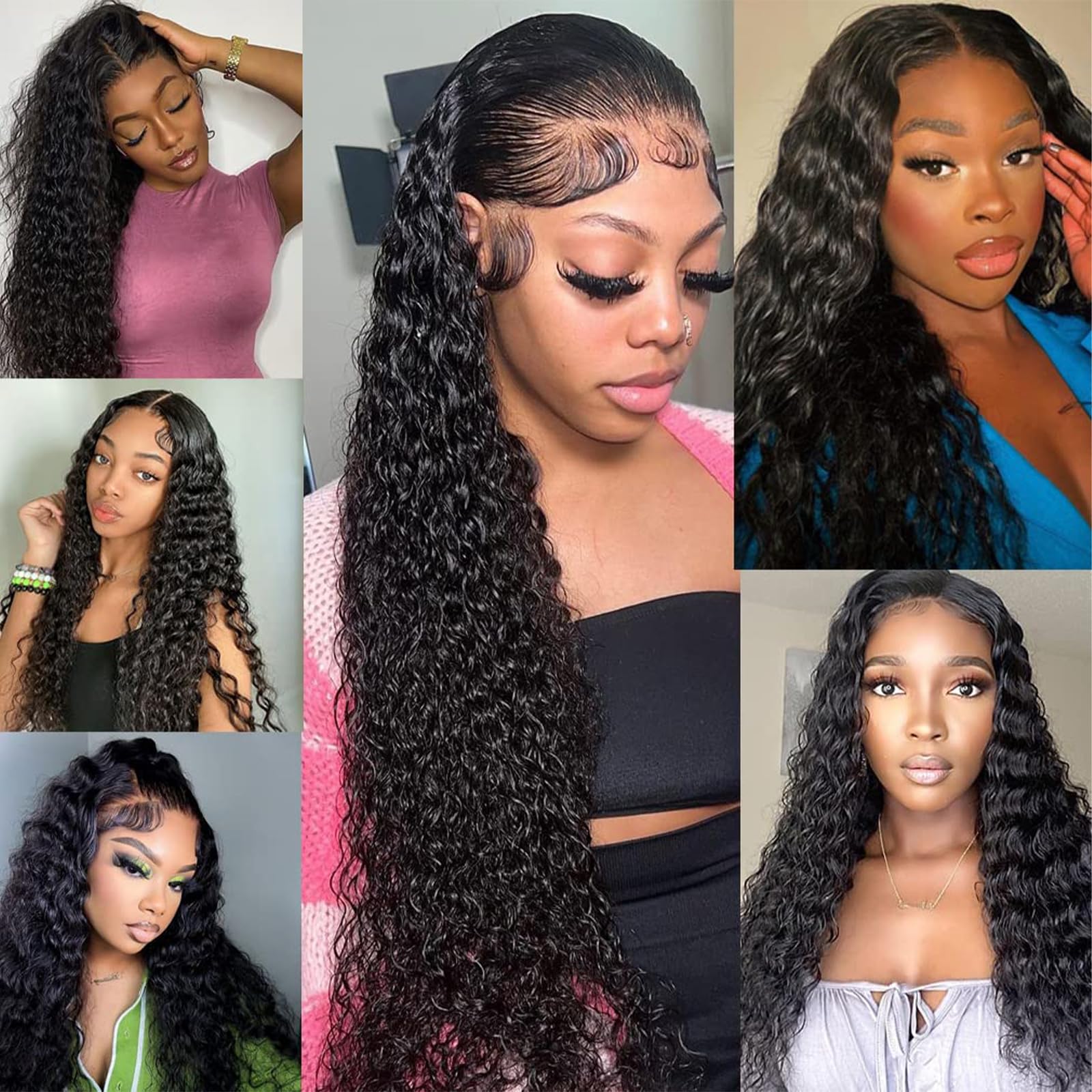 Rebasar Water Wave Human Hair Bundles Extension Echthaar Tressen Bündel 100% Virgin Remy Brasilianische Menschliches Haar Tressen Naturschwarz Color 202224 Zoll | Geflochtenes Echthaar, gelockt, 3 Strähnen, doppelt, Extensions, Echthaar, Schwarz, Farbe in