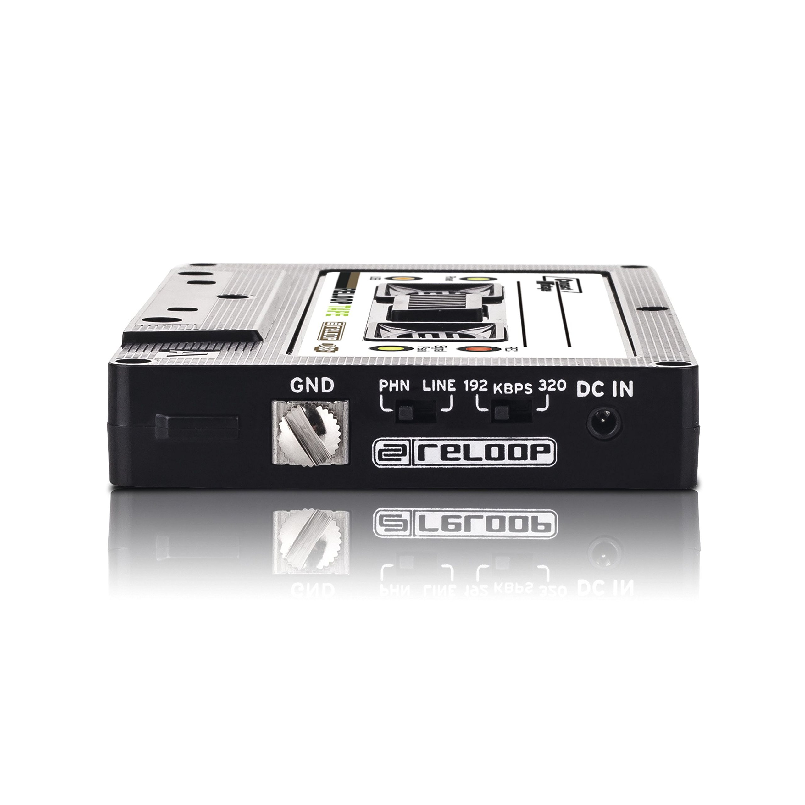 reloop Tape Recorder Encoder zum digitalisieren von Schallplatten und für DJ, schwarz